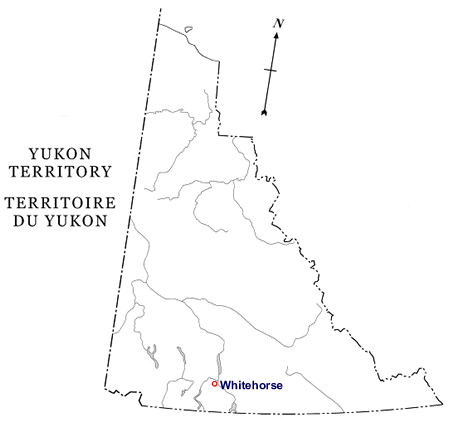 map of Yukon